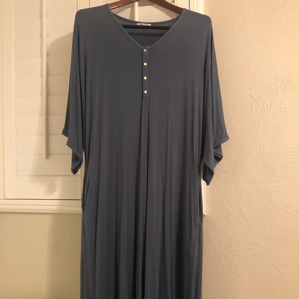 Dwell & Slumber Classic Caftan Seaglass